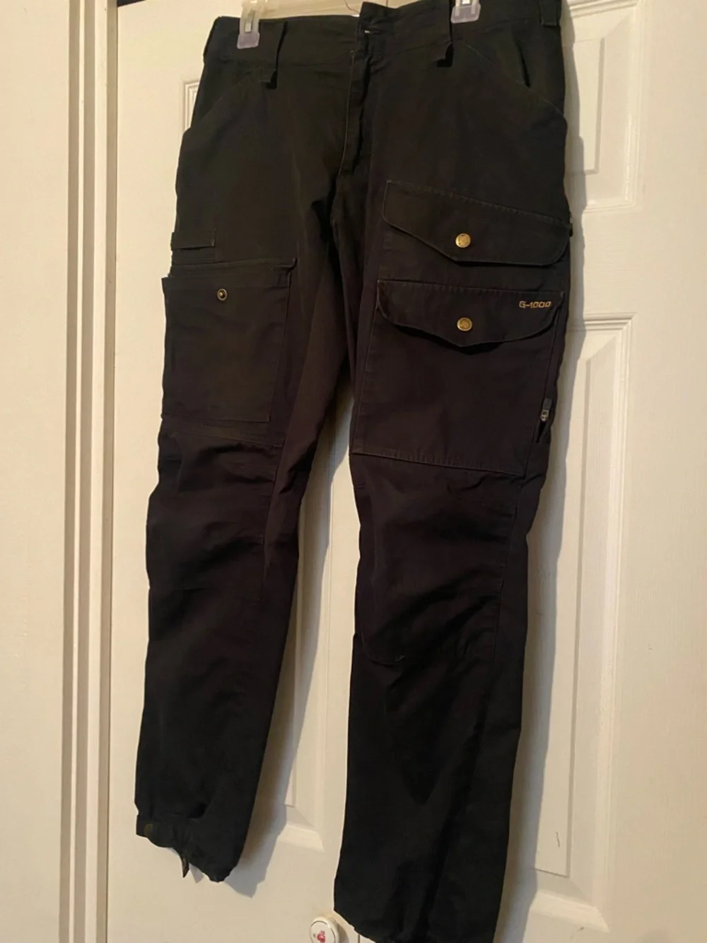 Fjallraven G-1000 Men's Cargo Pants in Black - Picture 2 of 11